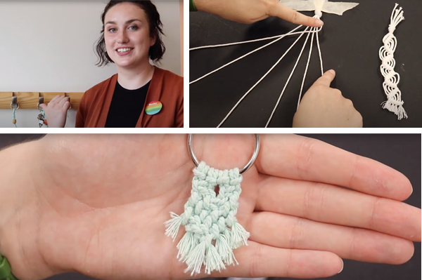 Video: Macrame Keychain