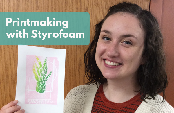 Bonus video: Printmaking with Styrofoam