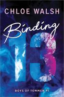 Book cover featuring stylized title text and a smokey blue and purple color